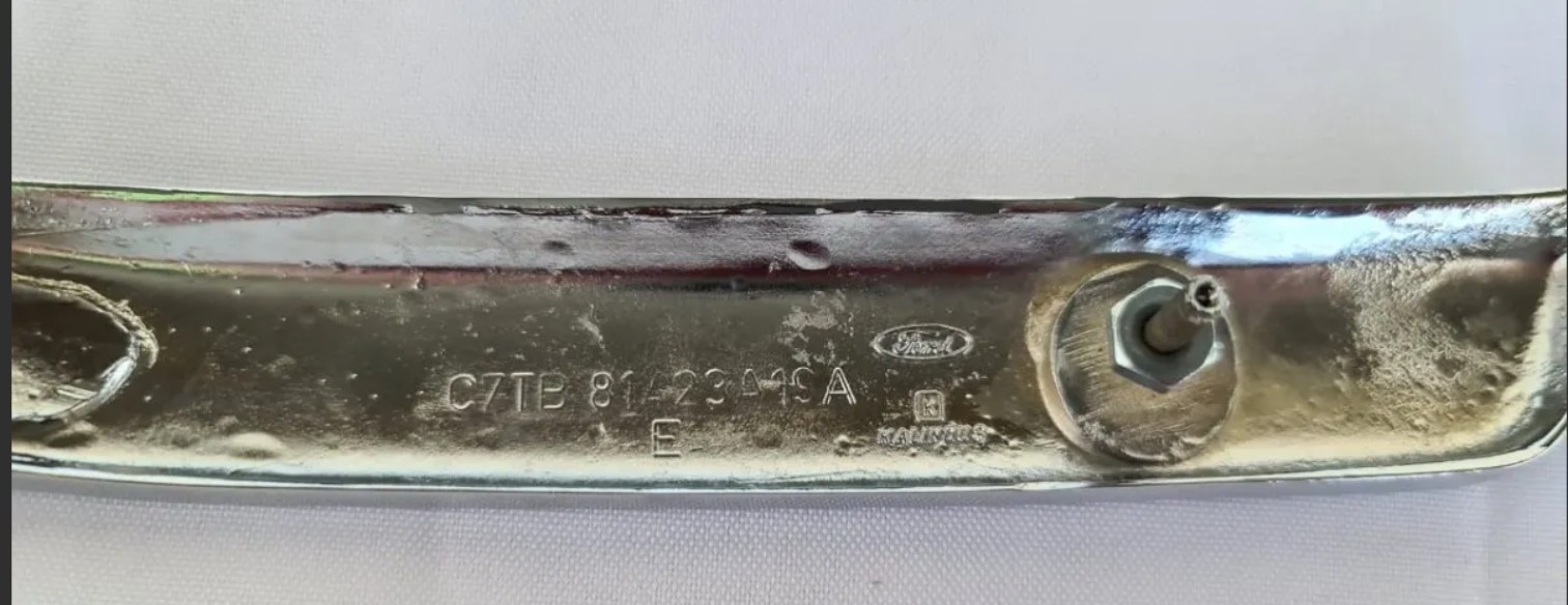 Canto Esquerdo Frisos Traseiros Cabine Teto Ford F100